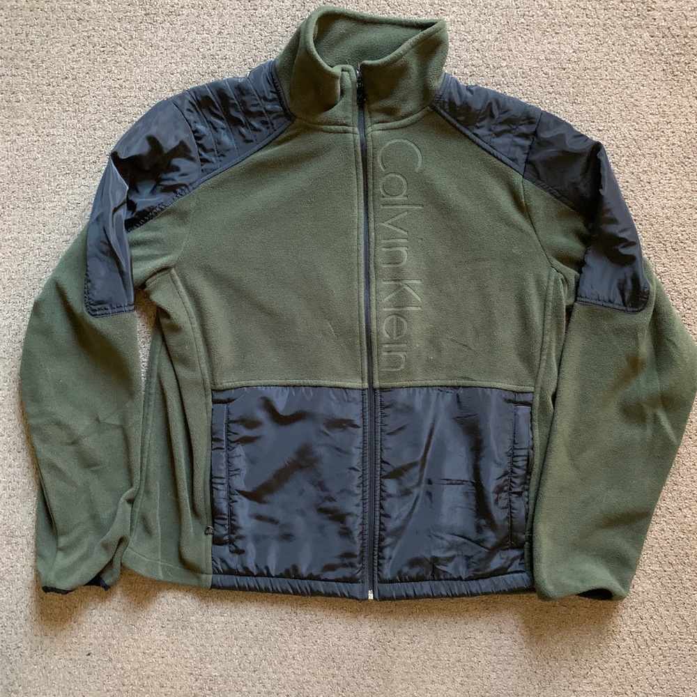 Calvin Klein Zip Up Fleece Jacket